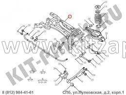 ПОДРАМНИК ЗАДНИЙ Geely Emgrand X7 NL4 1014030818